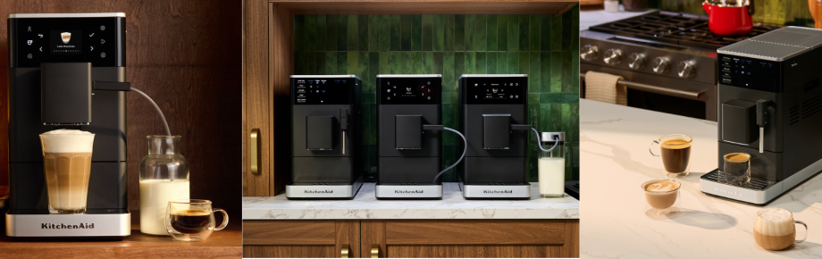 Café glacé simplifié : machines à espresso entièrement automatiques de KitchenAidMD avec mode café glacé