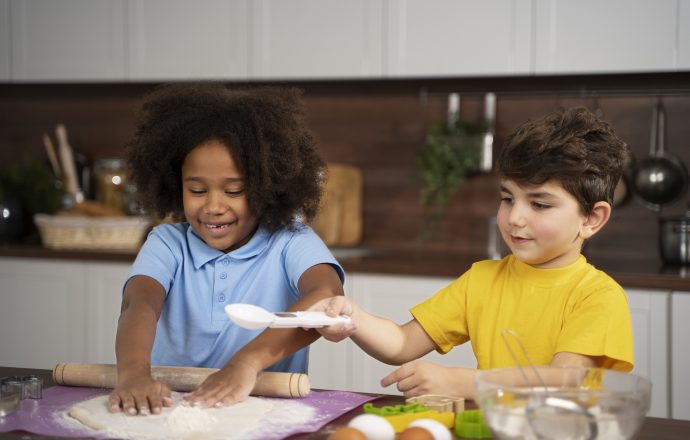 Cuisiner avec les enfants : quel plaisir!